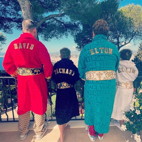 versace personalized bathrobe